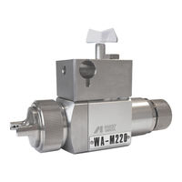 Anest Iwata WA-M220 L Manuel D'instructions