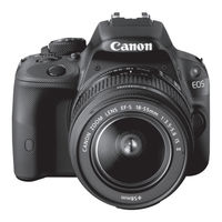 Canon EOS 100D Mode D'emploi