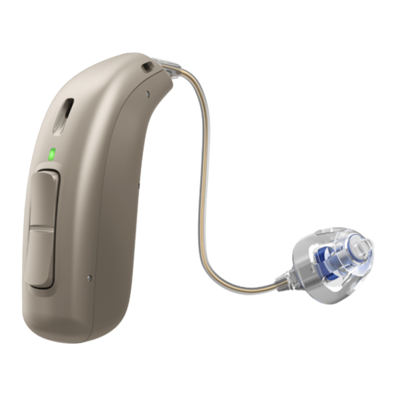 oticon CROS Mode D'emploi