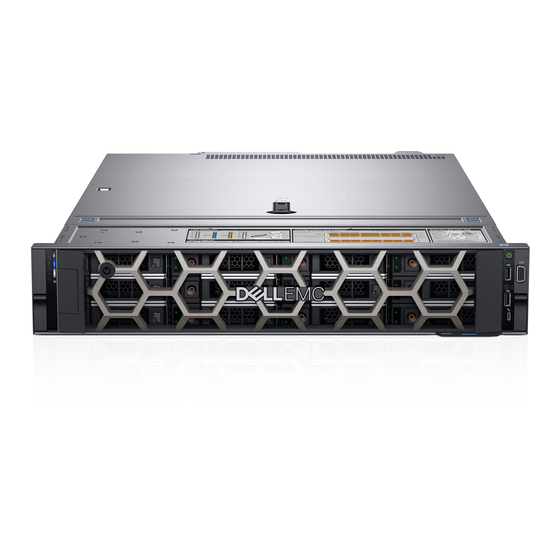 Dell EMC PowerEdge R540 Manuel D'installation Et De Maintenance