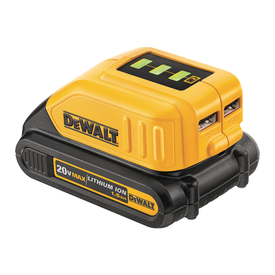 DeWalt DCB090 Guide D'utilisation