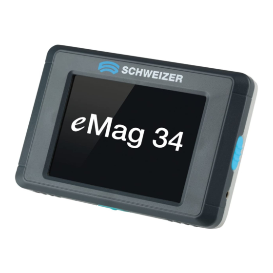 Schweizer eMag 34 Mode D'emploi