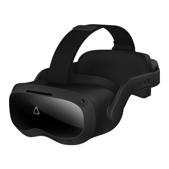 HTC Vive Focus 3 Guide De L'utilisateur