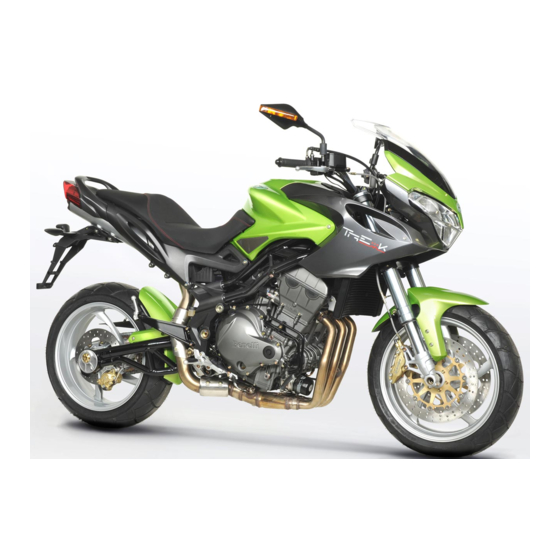 Benelli Tre-K 899 2009 Manuel Utilisateur