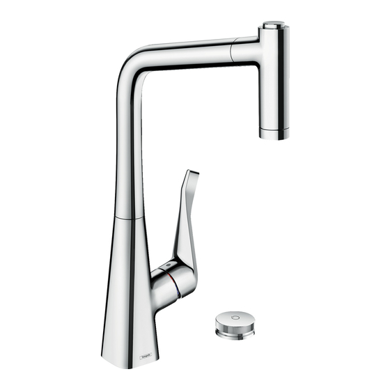 Hansgrohe Metris Select M71 320 2jet 73806 Série Mode D'emploi / Instructions De Montage