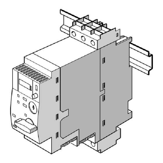 Siemens SIRIUS 3RA6 Instructions De Service
