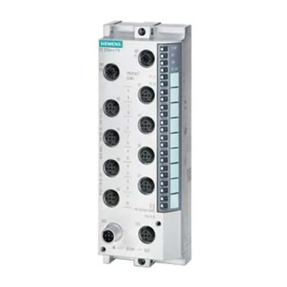 Siemens Simatic ET 200eco PN Manuel
