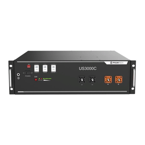 Pylontech US3000C Manuel D'utilisation