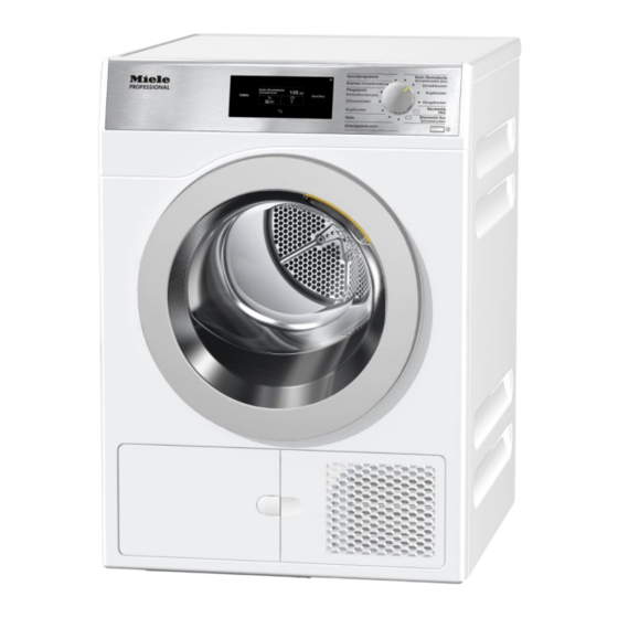 Miele PDR 507 HP Schéma D'implantation