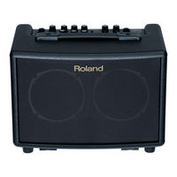 Roland Acoustic Chorus AC-33 Mode D'emploi