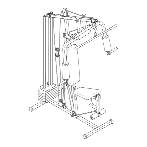 Weider 740 Manuel De L'utilisateur