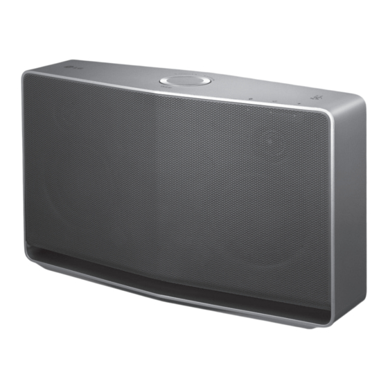 LG MUSIC FLOW H7 Manuel Utilisateur