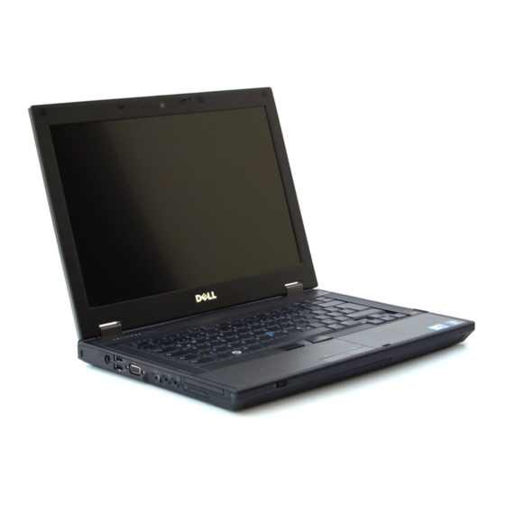 Dell Latitude E5410 Guide Rapide