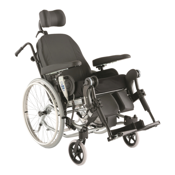 Invacare Rea Clematis E-Tilt Manuel D'utilisation