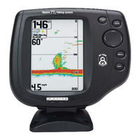 Humminbird Matrix 77c Guide D'utilisation