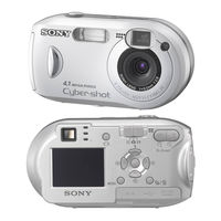 Sony Cyber-shot DSC-P41 Mode D'emploi