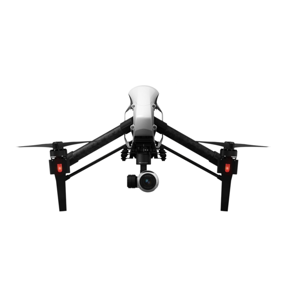 dji INSPIRE 1 Guide De Démarrage Rapide