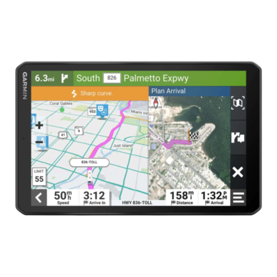 Garmin RV 895 Manuel D'utilisation