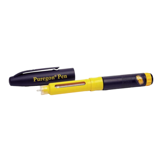 BD Medical PUREGON PEN Manuels