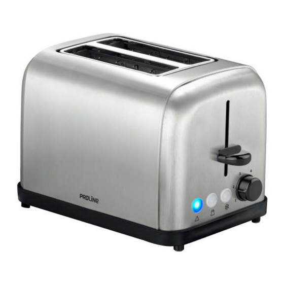 Proline 2TOASTY Manuel D'utilisation