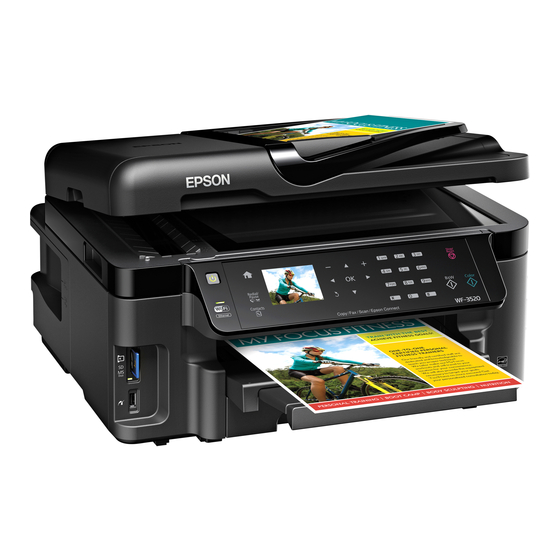 Epson WF-3530 Guide Rapide