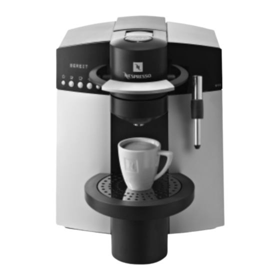 Jura Nespresso N90 Mode D'emploi