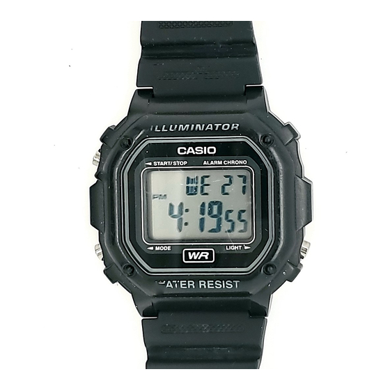 Casio 3224 Guide D'utilisation