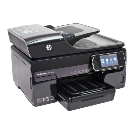 HP OFFICEJET PRO 8500A Mode D'emploi