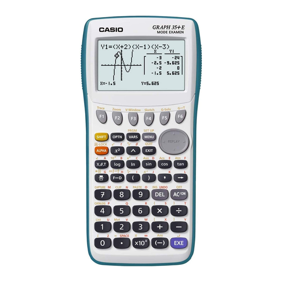 Casio GRAPH95 Mode D'emploi