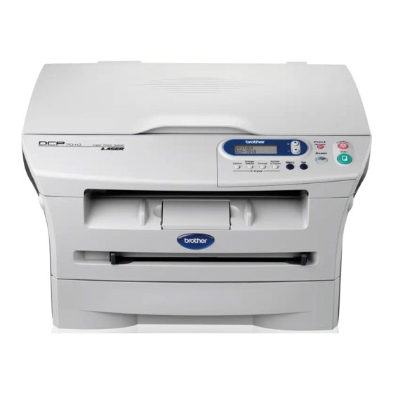 Brother DCP-7010 Guide D'installation Rapide