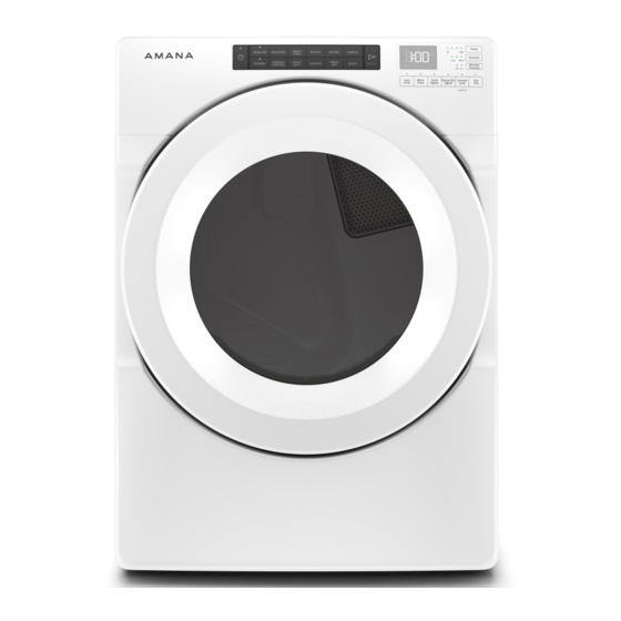 Amana NGD5800HW Guide D'utilisation Et D'entretien