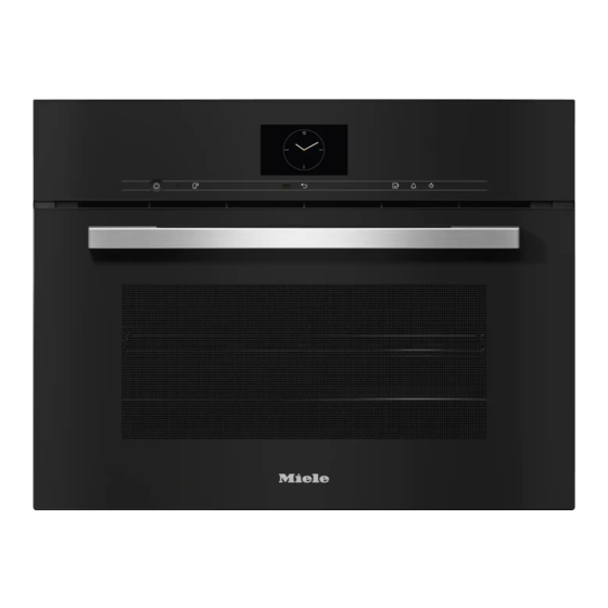 Miele DGC 7541 HC Pro Mode D'emploi Et Instructions De Montage