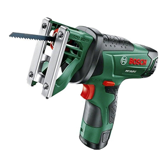 Bosch PST 10,8 LI Manuels