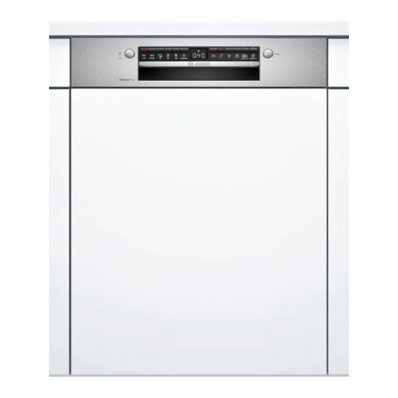 Bosch SMI4HTS35E Manuel D'utilisation