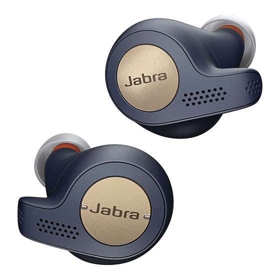 Jabra Elite Active 65t Mode D'emploi