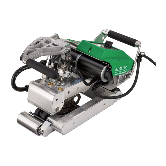 Leister GEOSTAR G5 Instructions D'utilisation
