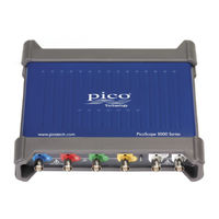 Pico Technology PicoScope 3000D Manuel D'utilisation