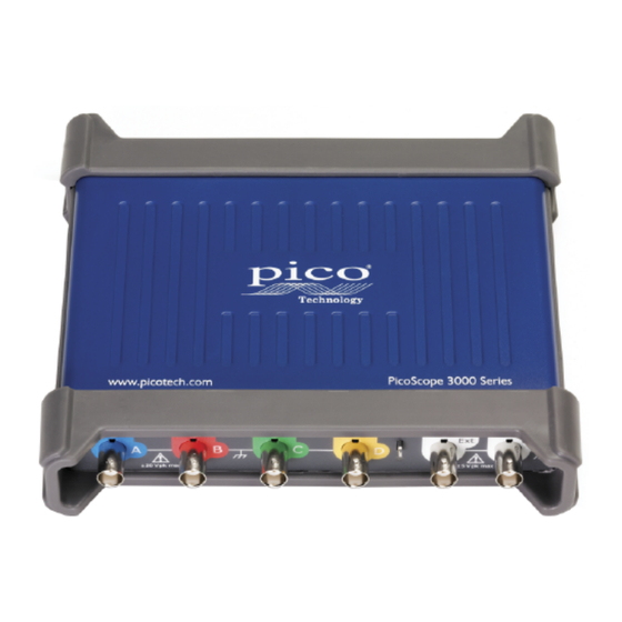 pico Technology PicoScope 3000D Manuel D'utilisation