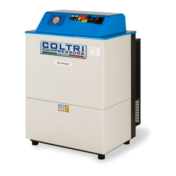 Coltri Compressors MCH-6/EM SILENT Manuel D'utilisation Et D'entretien