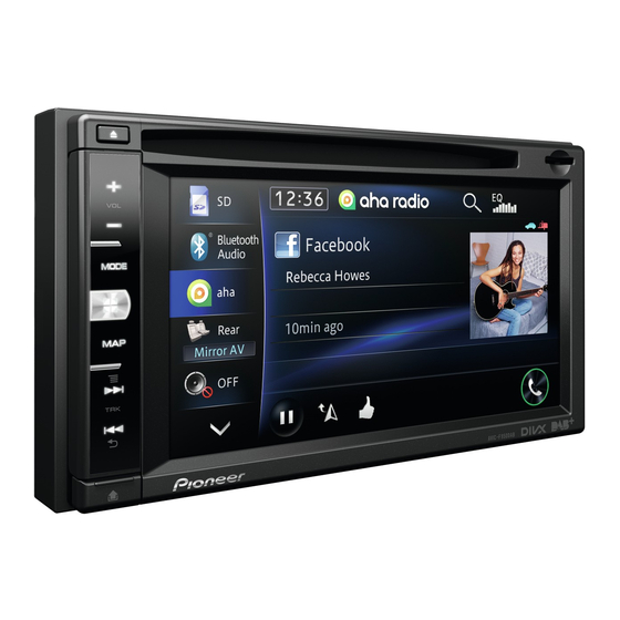 Pioneer AVIC-F950DAB Manuel De Fonctionnement