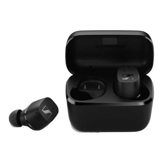 Sennheiser True Wireless CX 200TW1 Manuels