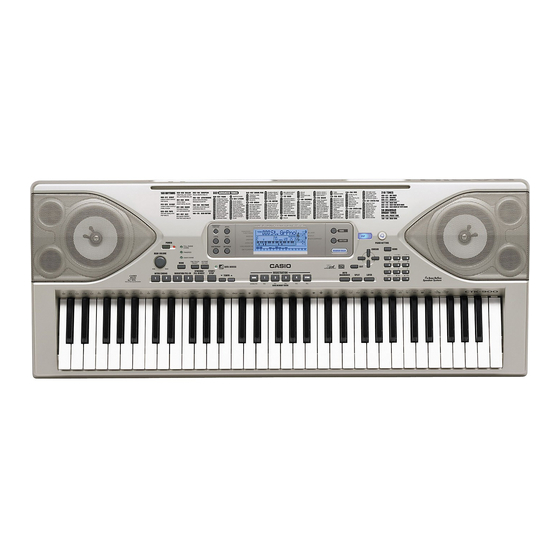 Casio CTK-900 Mode D'emploi