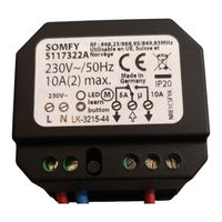 Somfy HOME MOTION 5117322A Mode D'emploi