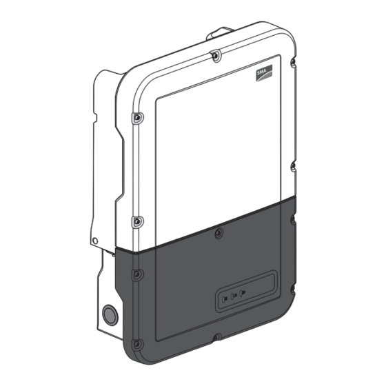 SMA SUNNY BOY 3.8-US Instructions D'installation