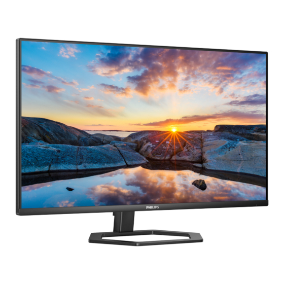 Philips 32E1N5800L Mode D'emploi