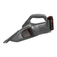 Black & Decker BCHV001 Traduction De La Notice D'instructions Originale