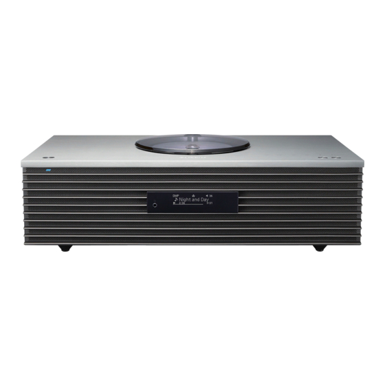 Technics OTTAVA f SC-C70MK2 Manuel D'utilisation