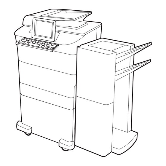 HP PageWide Managed Color MFP E77660 Guide De L'utilisateur