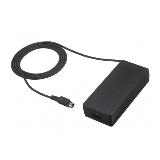 Sony AC-80MD Instructions D'utilisation