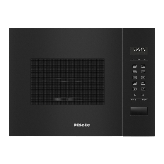 Miele M 2224 SC Mode D'emploi